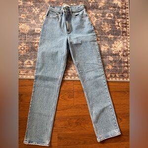 Abercrombie & Fitch Light Blue High Rise Jeans